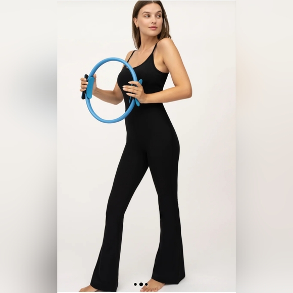90 Degree by Reflex- FLARED Leg - Boot Cut JUMPSUIT - Picture 4 of 12